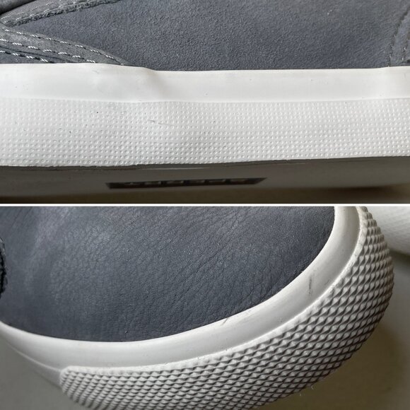 Sperry Gray Suede Slip-On Twin Gore Sneakers SIze 5 - Picture 15 of 16